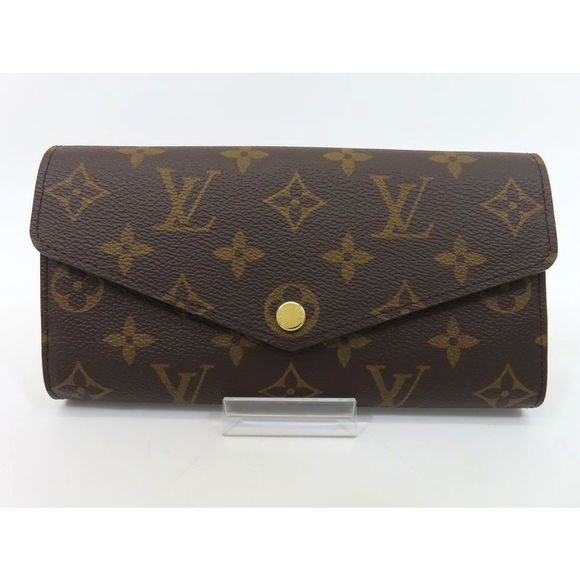 Louis Vuitton Portefeuille Monogram Long Wallet Sarah - Picture 1 of 1